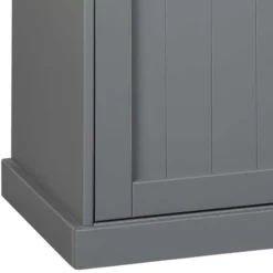 Online Wohnen 131x86x45 Landhaus Anrichte in Grau & Braun - Nepplan