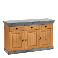 Best Wohnen 144x84x45 Landhaus Anrichte mit drei Schubladen - Eshelas I