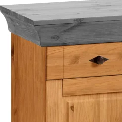 Best Wohnen 144x84x45 Landhaus Anrichte mit drei Schubladen - Eshelas I
