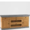 New Wohnen 186x85x45 Landhaus Anrichte modern - Eshelas