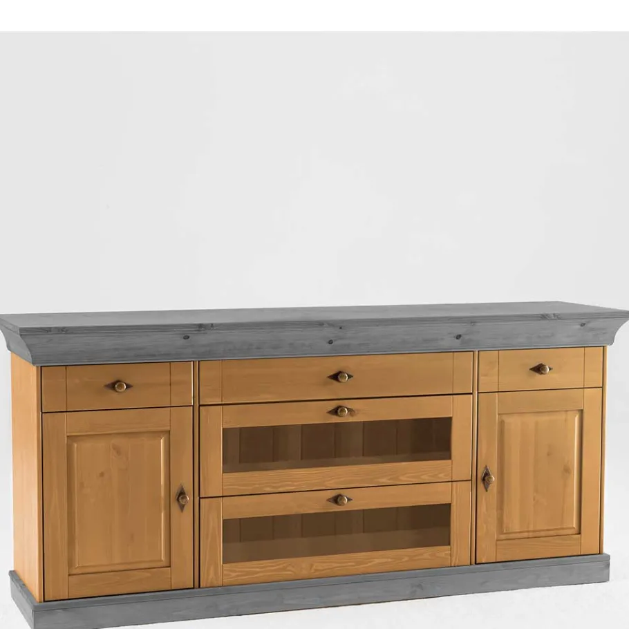 New Wohnen 186x85x45 Landhaus Anrichte modern - Eshelas