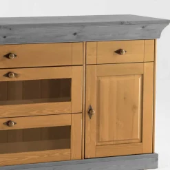 New Wohnen 186x85x45 Landhaus Anrichte modern - Eshelas