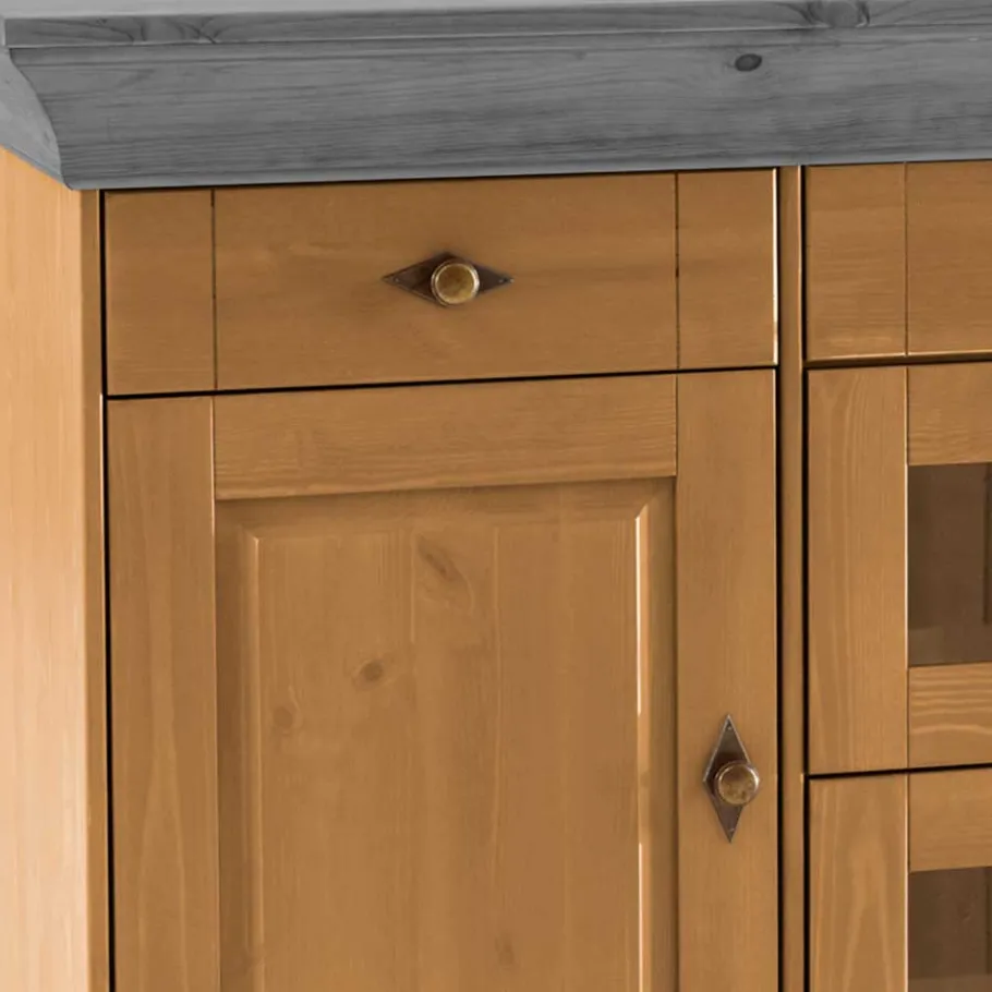 New Wohnen 186x85x45 Landhaus Anrichte modern - Eshelas