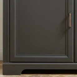 Clearance Wohnen 143x150x42 Landhaus Highboard mit Flaschen Regal - Thumbs