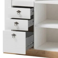 Best Wohnen 102x139x44 Landhaus Highboard zweifarbig - Diatara I