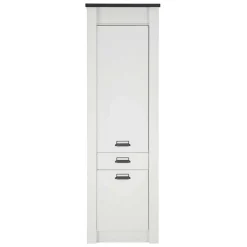Best Wohnen 62x201x64 Landhaus Küchenschrank in Weiß - Eture