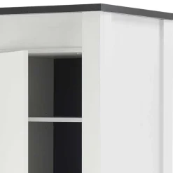 Best Wohnen 62x201x64 Landhaus Küchenschrank in Weiß - Eture