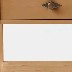 Sale Wohnen 58x79x35 Landhaus Tisch Kommode mit zwei Schubladen - Eshelas