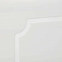 Outlet Wohnen 89x53x47 Landhaus Truhe in Weiß - Vaslui