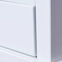 Online Wohnen 118x45x39 Landhaus TV Board in Weiß - Rosanna