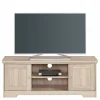 New Wohnen 120x45x40 Landhaus TV Element in Eiche Holzdekor - Rienva