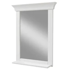 Wohnen 65x85x14 Landhausspiegel in Weiß - Satumare