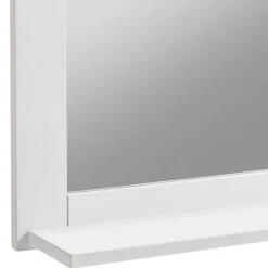 Wohnen 65x85x14 Landhausspiegel in Weiß - Satumare