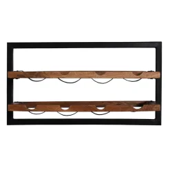 Discount Wohnen 65x25x35 Loft Weinregal für die Wand - Mendoza