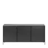 Sale Wohnen 160x72x35 Metall Sideboard mit drei Türen - Magde