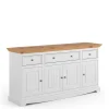 Outlet Wohnen 167x85x45 Modern Country Sideboard zweifarbig - Vitablo
