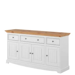 Outlet Wohnen 167x85x45 Modern Country Sideboard zweifarbig - Vitablo