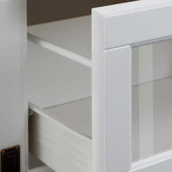 Best Wohnen 180x84x84 Moderne Anrichte in Weiß & Honig - Brasivon