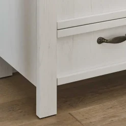 New Wohnen 62x50x41 Nachtkommode im Landhausstil - Malvissa