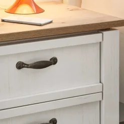 New Wohnen 62x50x41 Nachtkommode im Landhausstil - Malvissa