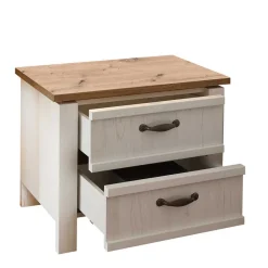 New Wohnen 62x50x41 Nachtkommode im Landhausstil - Malvissa