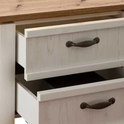New Wohnen 62x50x41 Nachtkommode im Landhausstil - Malvissa