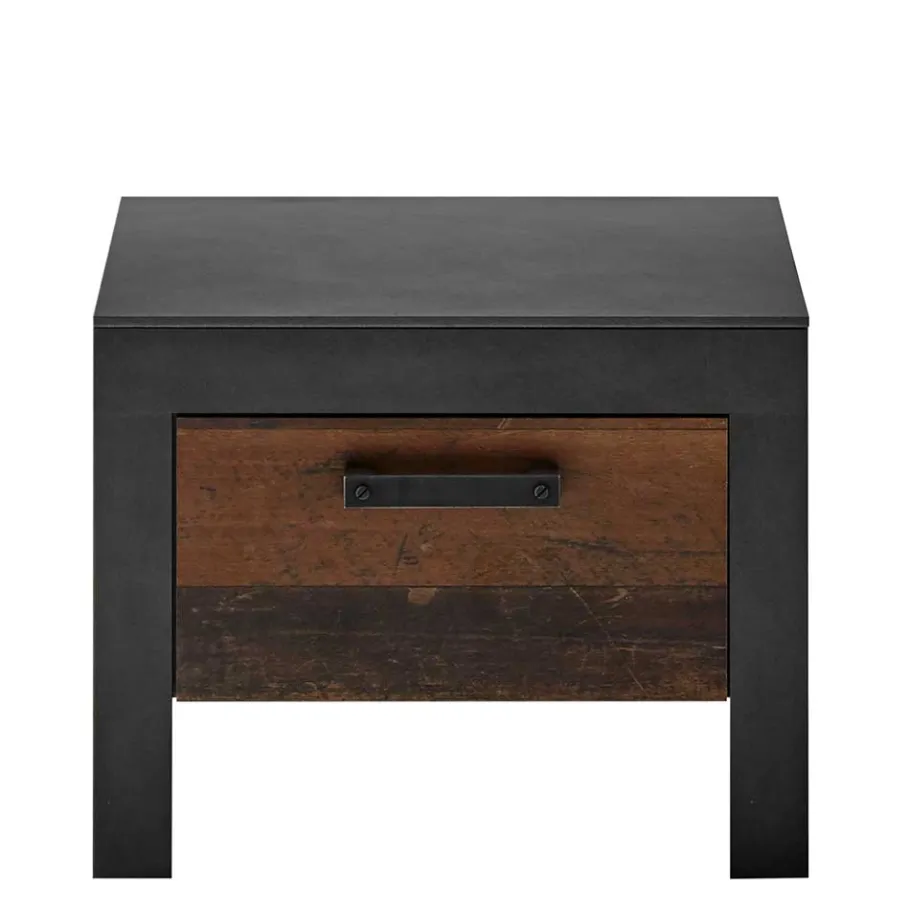 Best Wohnen 55x45x43 Nachtkommode mit Wangengestell - Timuras