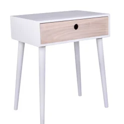 Outlet Wohnen 45x55x32 Nachtkonsole im Skandinavischen Wohnstil - Synfonica