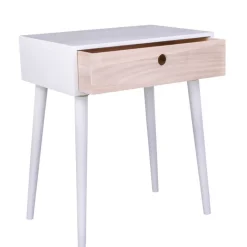 Outlet Wohnen 45x55x32 Nachtkonsole im Skandinavischen Wohnstil - Synfonica