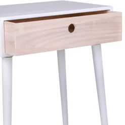 Outlet Wohnen 45x55x32 Nachtkonsole im Skandinavischen Wohnstil - Synfonica