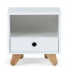 Clearance Wohnen 40x40x35 Nachtschrank mit Fach & Schublade - Kinfada