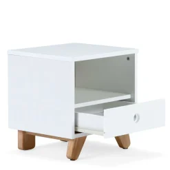 Clearance Wohnen 40x40x35 Nachtschrank mit Fach & Schublade - Kinfada