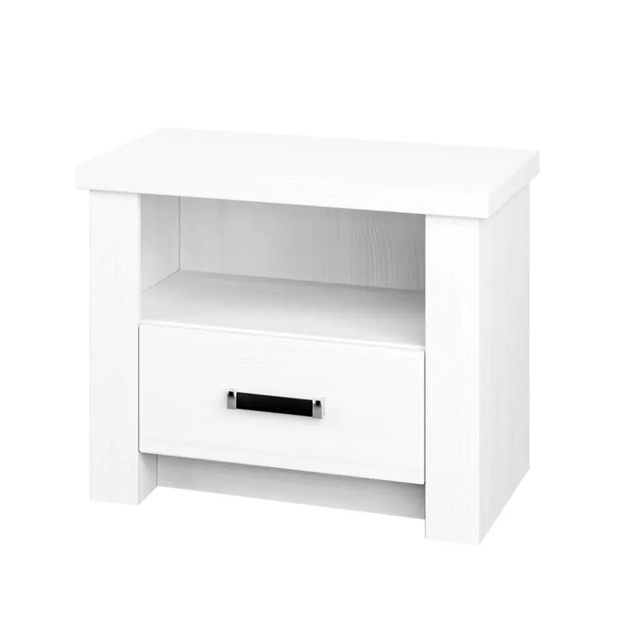 New Wohnen 60x52x44 Nachttisch mit Regalfach - Imtreba