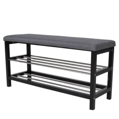 Clearance Wohnen 100x50x34 Polsterbank mit 2 Schuhablagen - Reddi