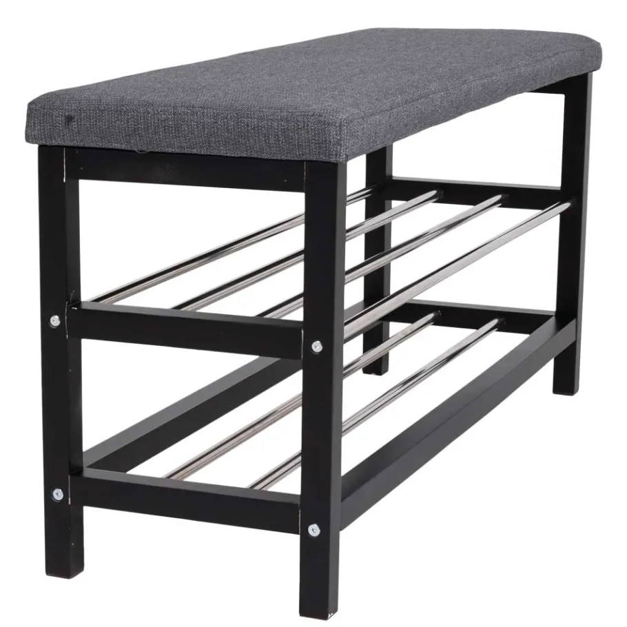 Clearance Wohnen 100x50x34 Polsterbank mit 2 Schuhablagen - Reddi