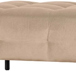 New Wohnen 90x45x90 Polsterhocker in Cremefarben - Leoniara