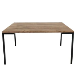Wohnen 90x45x90 Quadrat Couchtisch aus Eiche mit Räucheröl - Ontenta