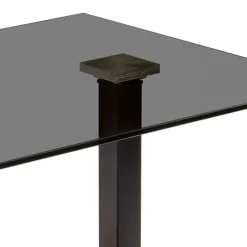 Best Wohnen 70x64x60 Rauchglas Anstelltisch höhenverstellbar - Mally