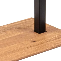 Best Wohnen 70x64x60 Rauchglas Anstelltisch höhenverstellbar - Mally