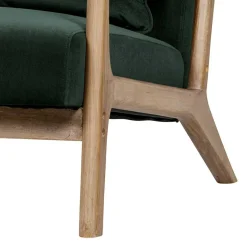 Best Wohnen 67x75x82 Retro Polstersessel mit Holzgestell - Narcissa