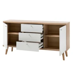 Hot Wohnen 160x83x40 Scandi Anrichte zweifarbig - Cablos