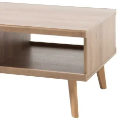 Best Wohnen 107x46x67 Scandi Couchtisch mit Stauraum - Cablos