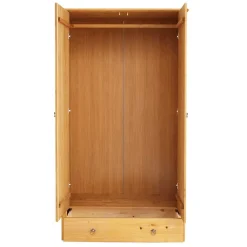 Wohnen 106x191x59 Schlafzimmer Schrank in Kiefer Natur - Imressa I
