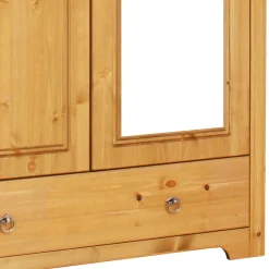 Wohnen 106x191x59 Schlafzimmer Schrank in Kiefer Natur - Imressa I
