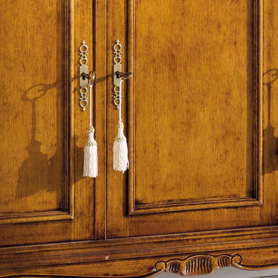 Clearance Wohnen 135x101x43 Schrank im Italienischen Stil - Carlenna