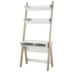 Sale Wohnen 85x182x48 Schreibtisch im Regal in Weiß - Igliov