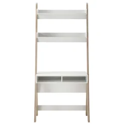 Sale Wohnen 85x182x48 Schreibtisch im Regal in Weiß - Igliov