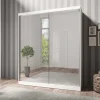 Sale Wohnen 180x216x59 Schwebetürenschrank mit zwei Spiegeltüren - Jaines