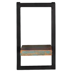 Hot Wohnen 20x35x25 Shabby Chic Regal aus Recyclingholz - Jamaica