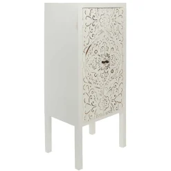 Sale Wohnen 50x121x36 Shabby Chic Schrank mit Ornament Muster - Acacio